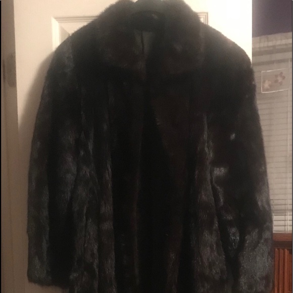 Full length mink coat